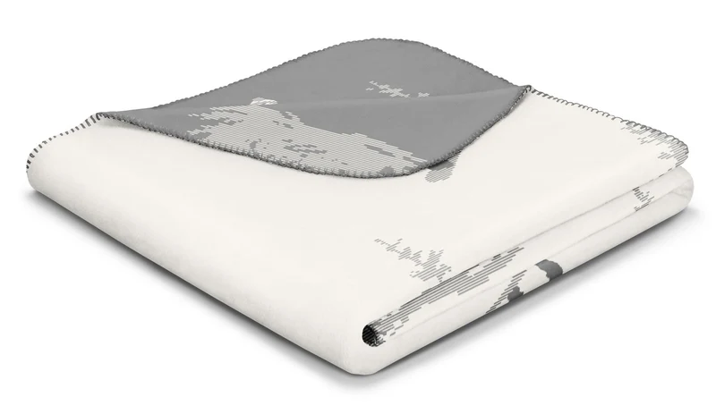 Biederlack Kuscheldecke Snowboarding 150x200cm