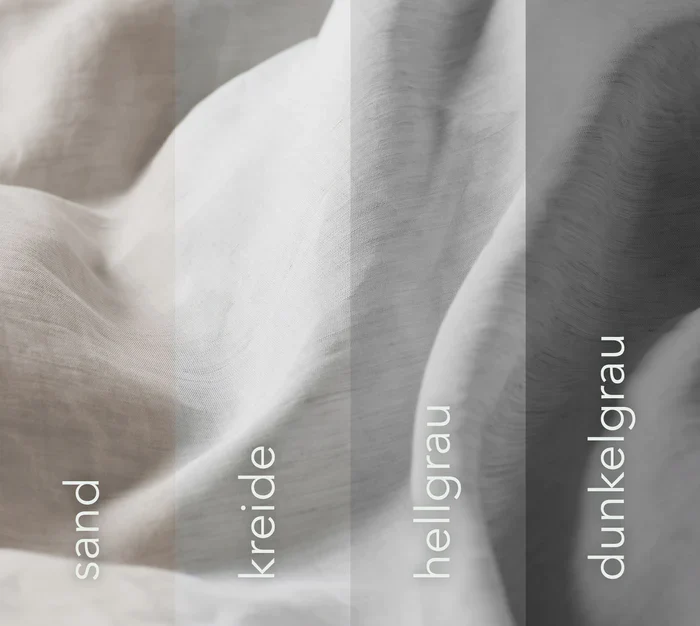 Elegante Halbleinen-Bettwäsche Breeze