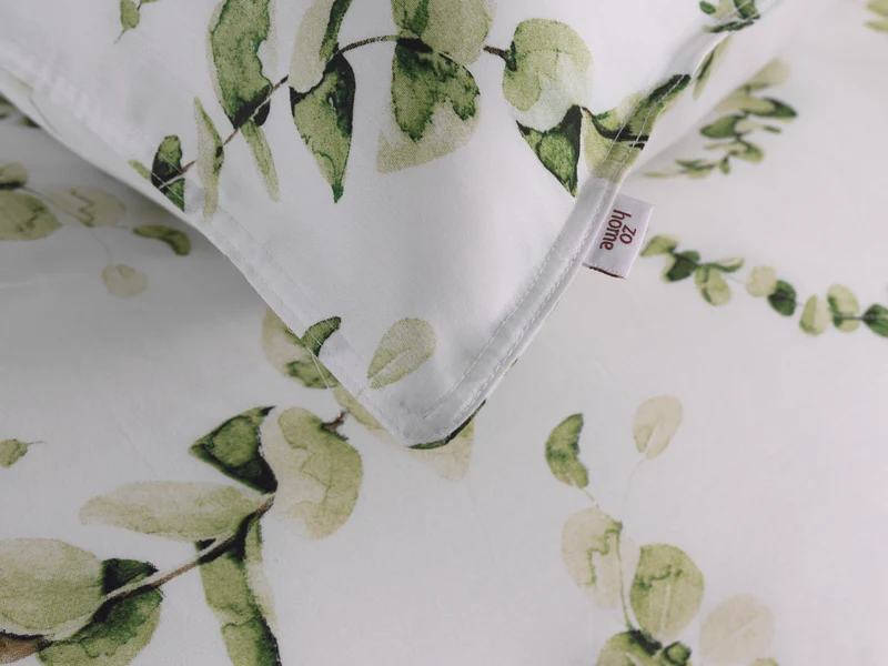 Zo!Home Satin-Bettwäsche Eucalia -