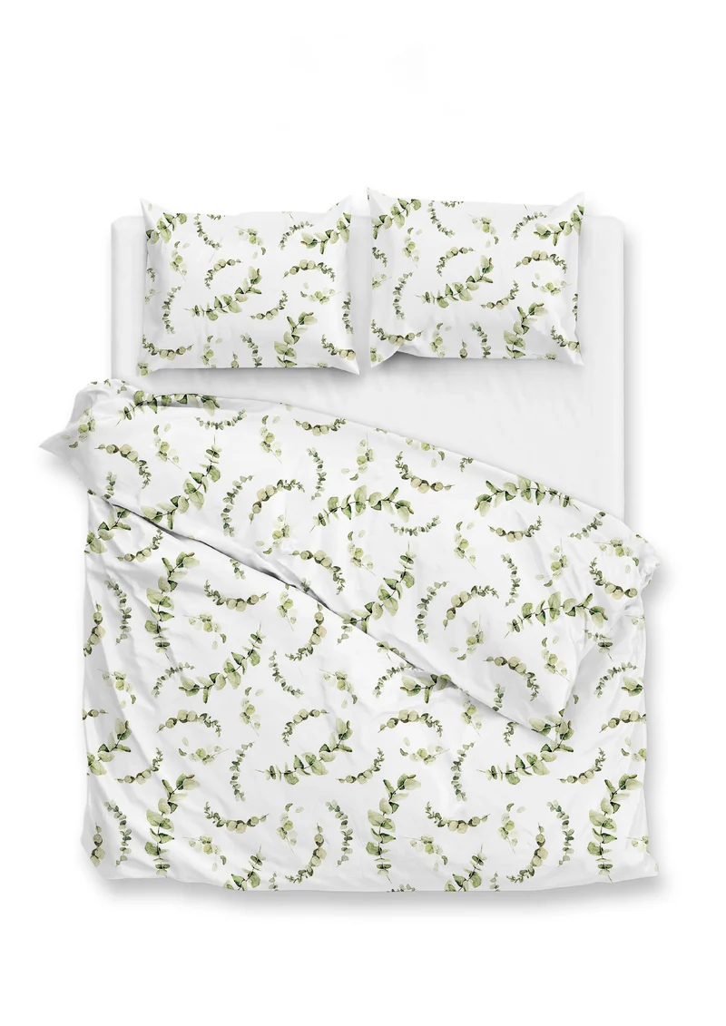 Zo!Home Satin-Bettwäsche Eucalia -