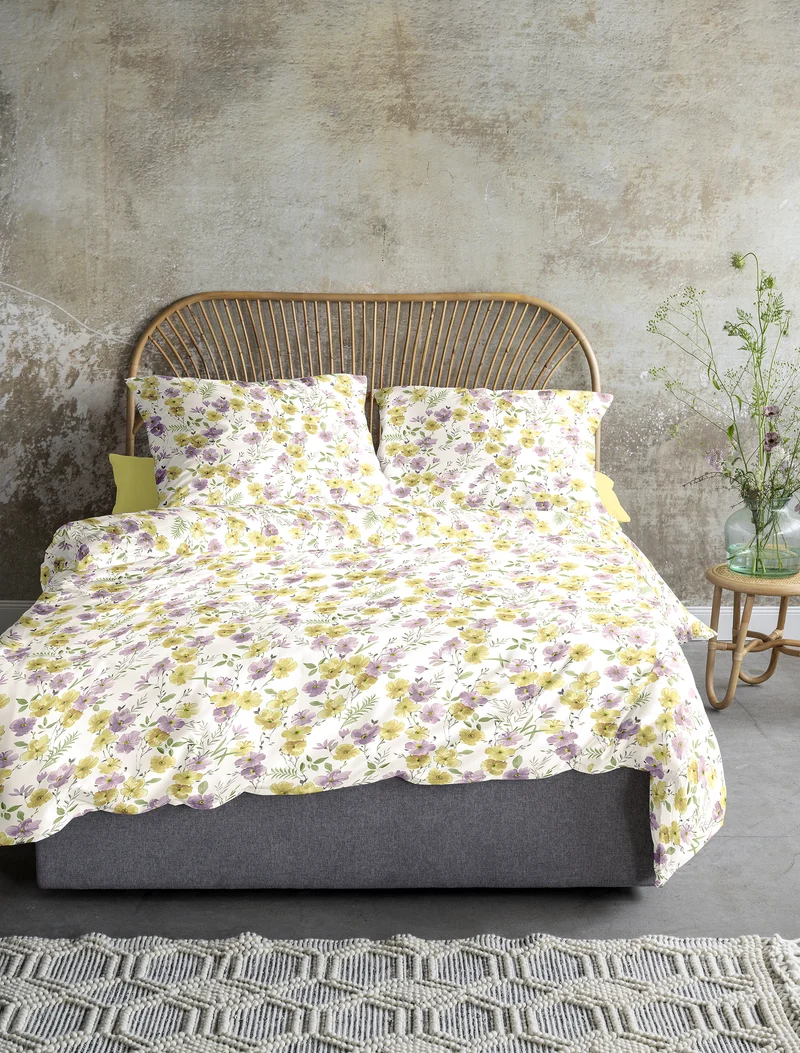 Irisette Mako-Satin Bettwäsche Sky 8523-40