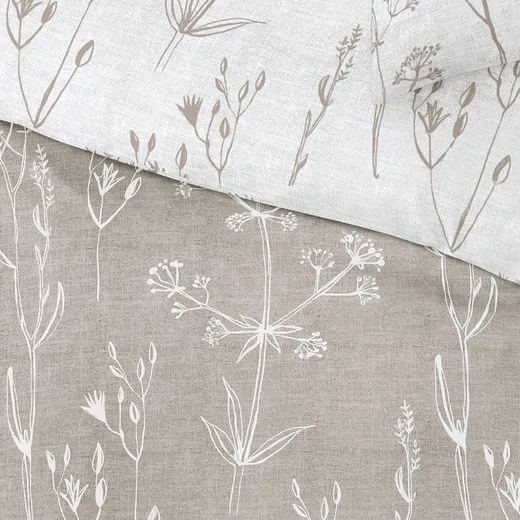 Kleine Wolke Satin Bettwäsche Savannah Taupe