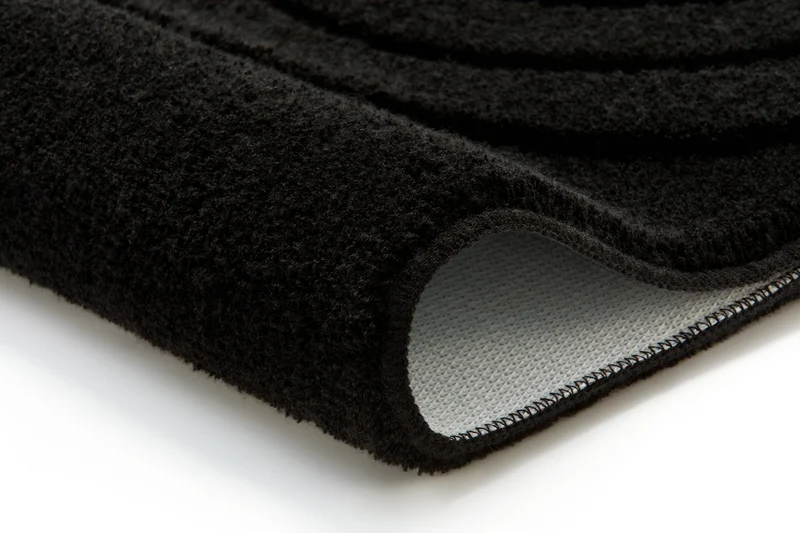 Kleine Wolke Badteppich Bow schwarz