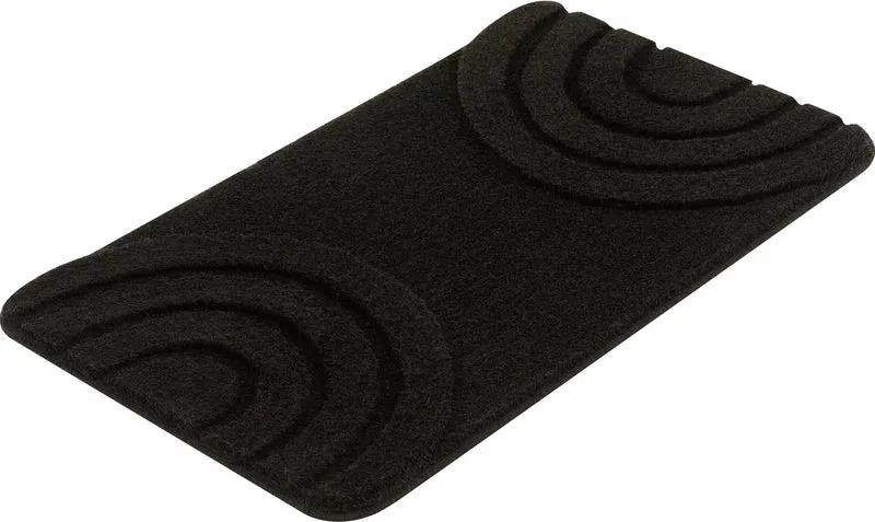 Kleine Wolke Badteppich Bow schwarz