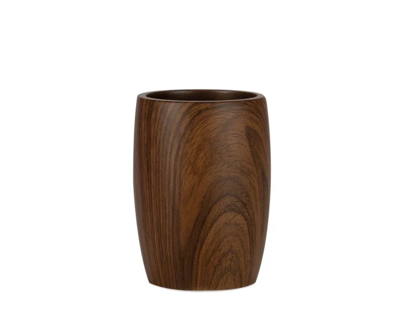 Andrea House Zahnputzbecher Brown Resin