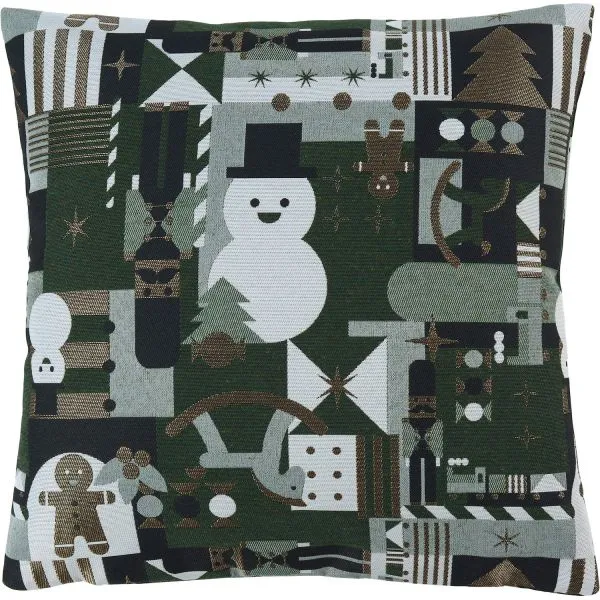 Sander Kissenhülle Calvin 50x50cm grün