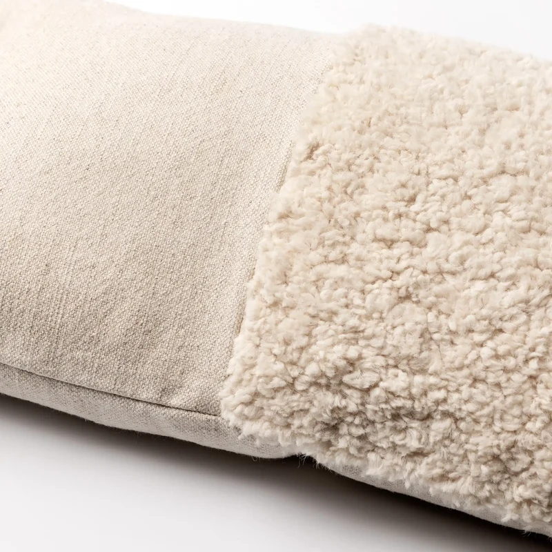 Dutch Decor Kissen Carly 30x50cm Tofu