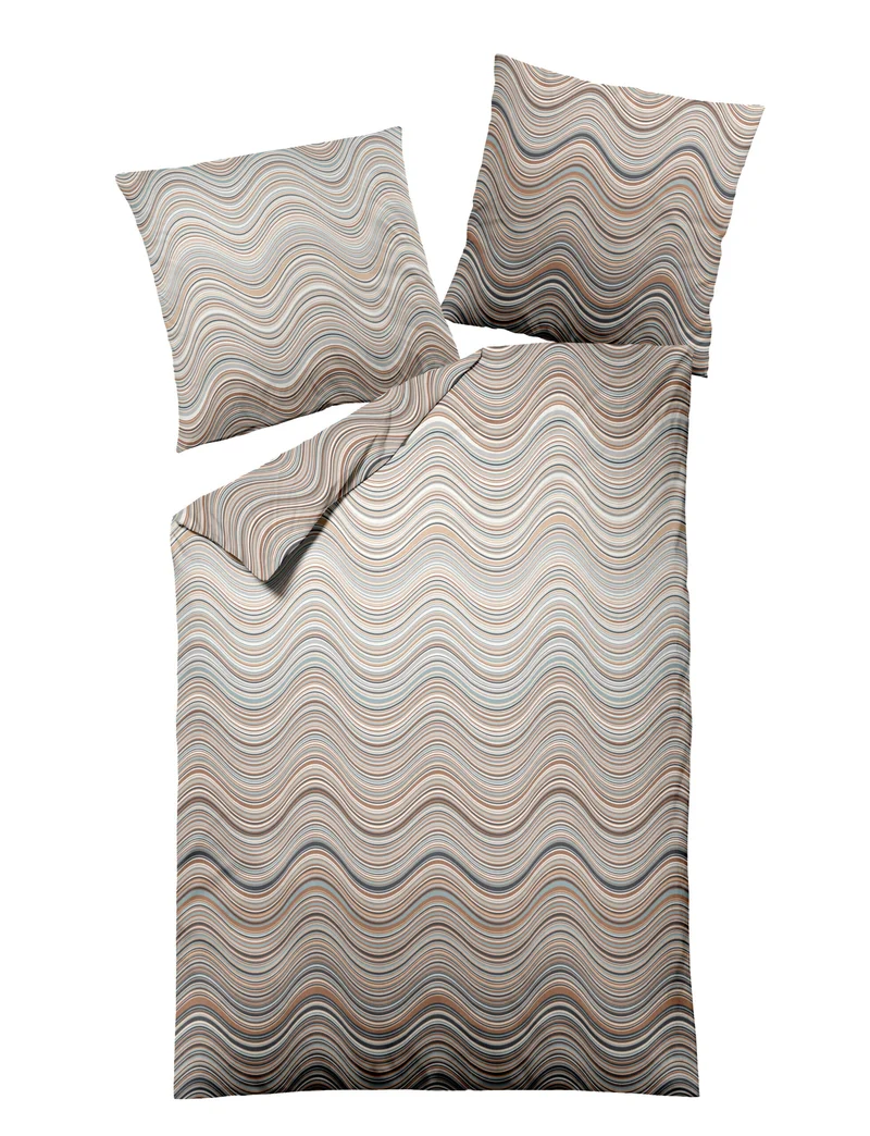 Dormisette Bettwäsche Mako-Satin Wave 2814-030 -