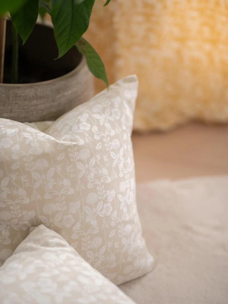 Svanefors Kissenhülle De Mina 45x45cm Beige