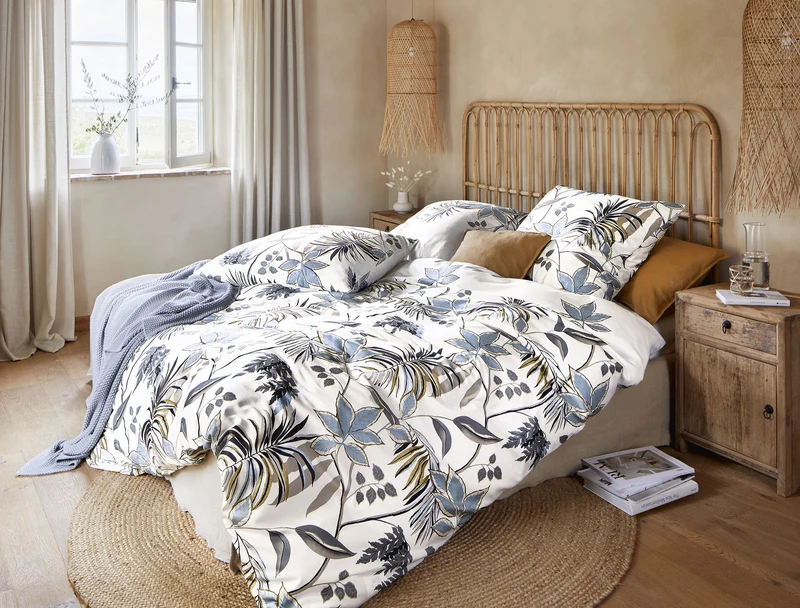 Irisette Mako-Satin Bettwäsche Sky 8460-20