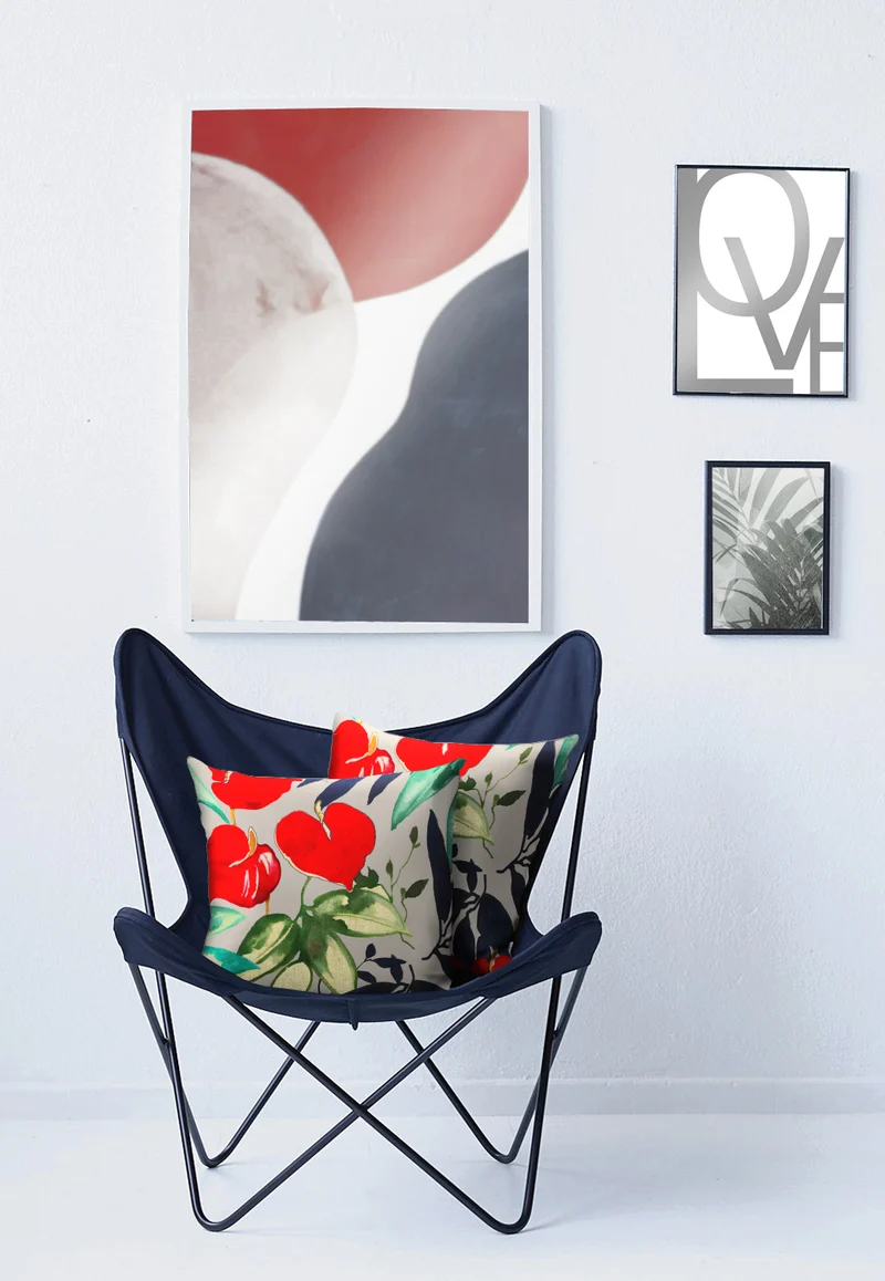 Apelt Kissenhülle Letizia 49x49cm Rot