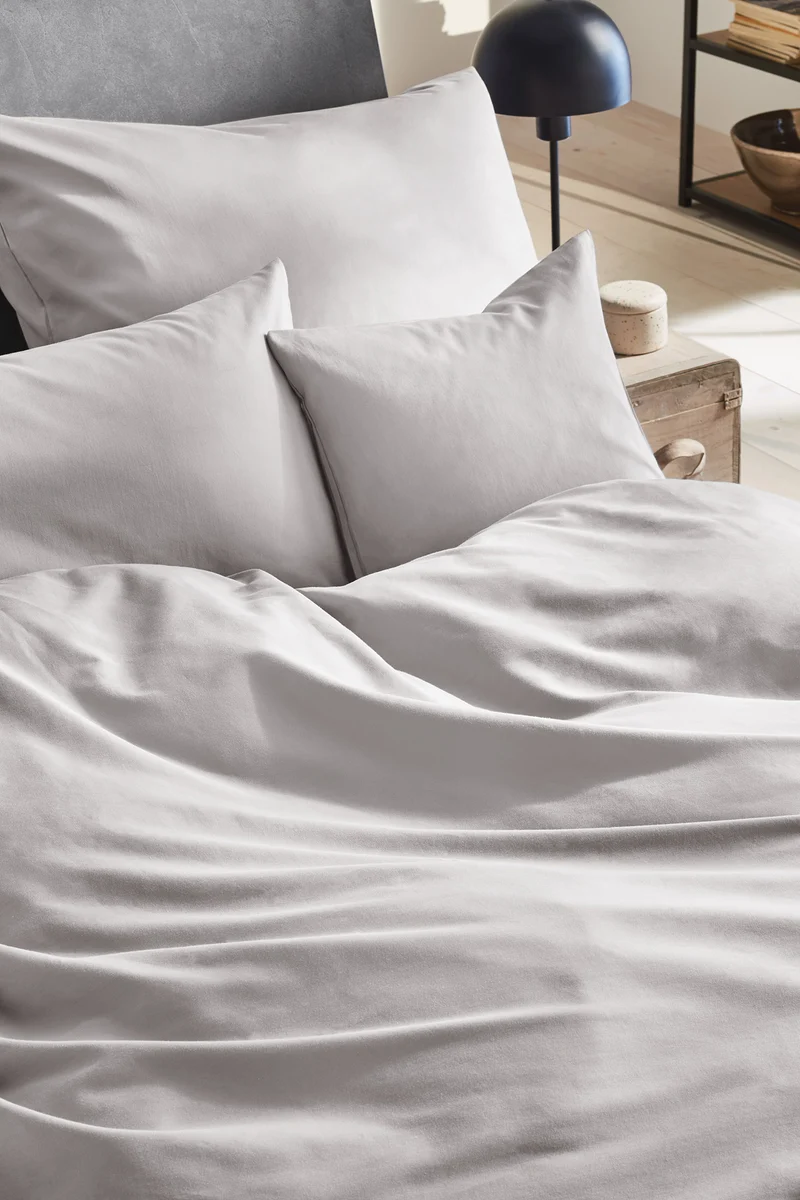 Zeo Living Luxus Satin Bettwäsche