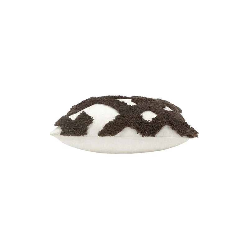 Svanefors Kissenbezug Ines 45x45cm Mocca
