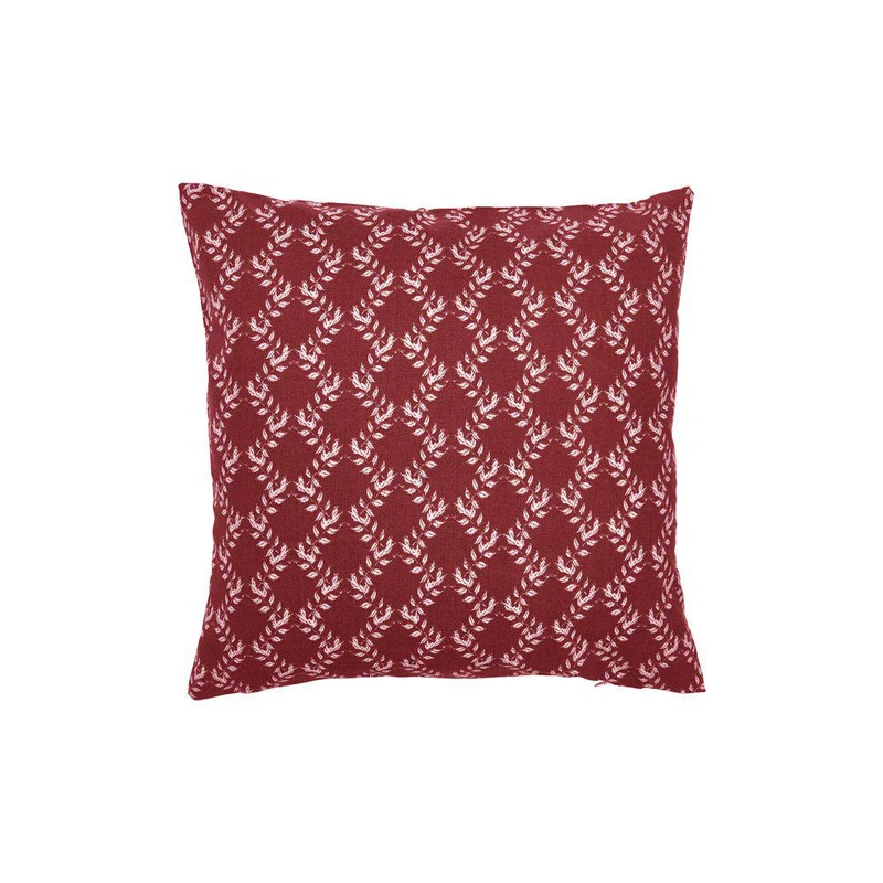 Svanefors Kissenhülle Anne 45x45cm rot