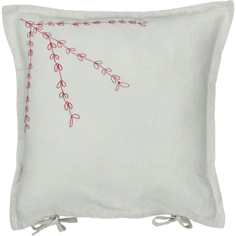 Svanefors Kissenhülle Amie 45x45cm rot