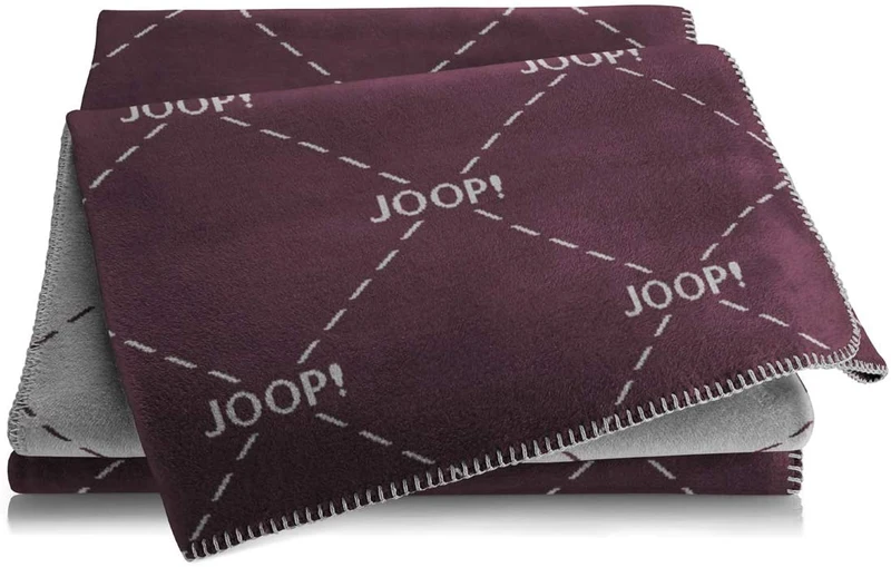 JOOP! Wohndecke Signature 150x200cm Bordeaux