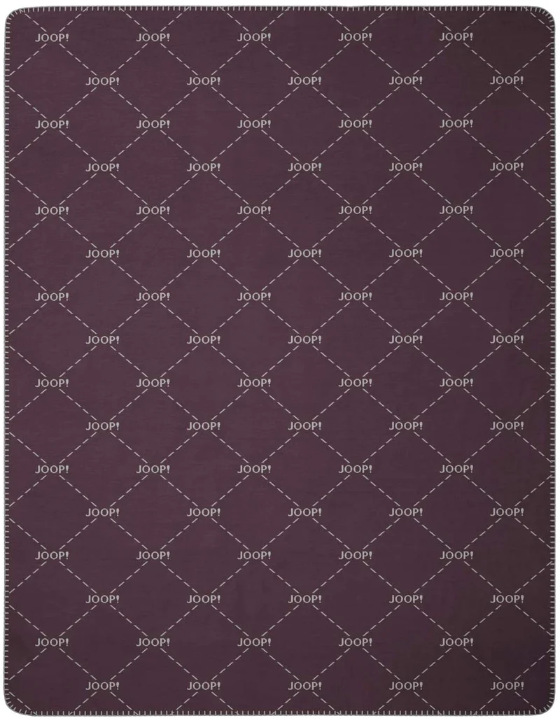 JOOP! Wohndecke Signature 150x200cm Bordeaux