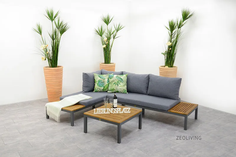 ZEO LIVING Lounge Bonaire anthrazit