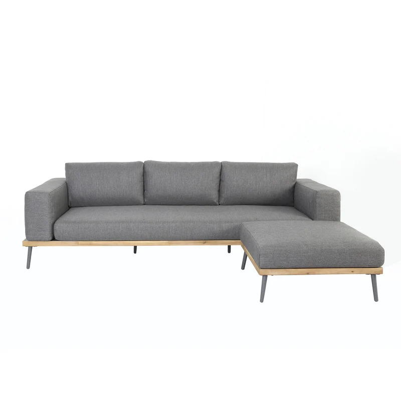 Zeo Living Ecklounge Skara Akazie