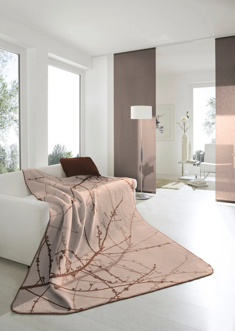 Biederlack Wohndecke Twigs 150x200cm+