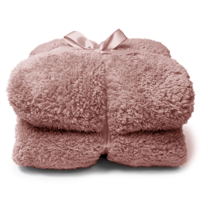 Unique Living Microfaser Teddy Decke 150x200cm