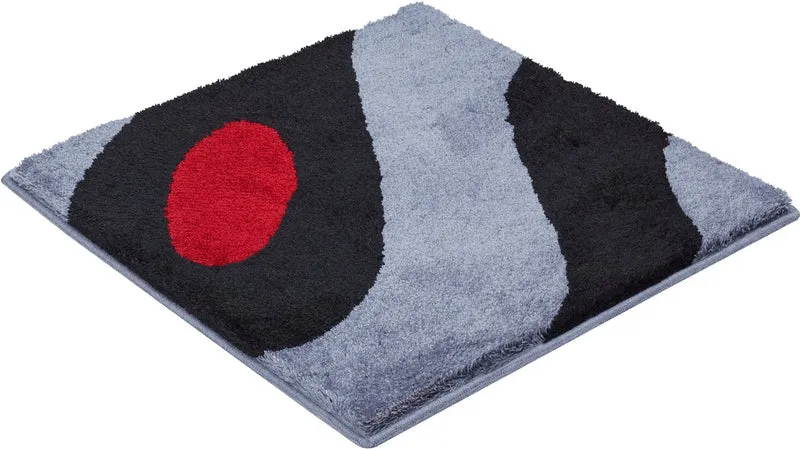 Grund Badteppich Colani 35 grau-schwarz