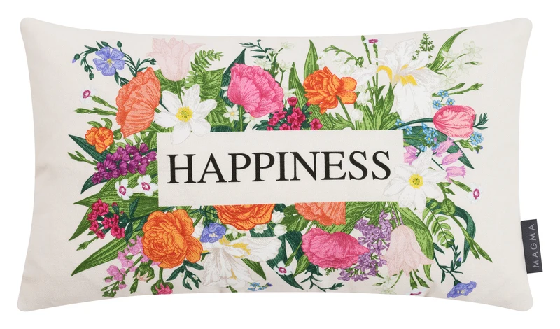 Magma Kissen Happiness 30x50cm